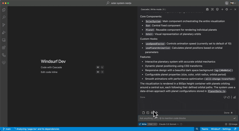 Windsurf Editor Demo.gif